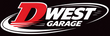 Dwest Garage logo on a black background